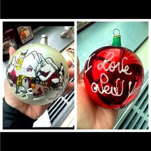 Vintage Christmas ornaments